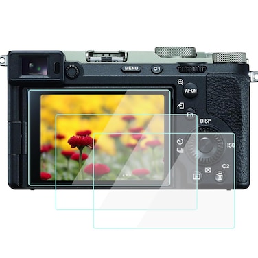 WH1916 RX100 viI Screen Protector for Sony DSCRX100M7 RX100M6 RX100M5 RX100V a7Riv a7Riii a7Rii a7iii a7m2 Tempered Glass Protective Films Cover 3 Packs