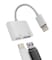Otg Adapter Lightning Male to Usb Female and Charger Cable for Iphone 13 11 12 Mini Max Pro Xs Xr X 7 8plus Ipad Air A Camera Memory Connector Stick Flash Drive Cord Cable Converter Charging Splitter