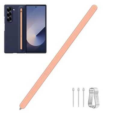 Bimahoo Z Fold 6 S Pen Fold Edition Replacement Compatible for Samsung Galaxy Z Fold 6  Fold 5 Phone Only with 3 pcs Pen Tips Orange