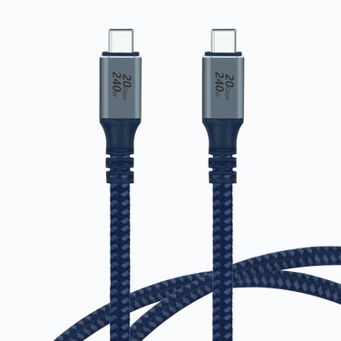 Dhaxipo USB 32 gen 2 Cable 20Gbps 240W 66ft2m PD Fast Charging Nylon Braided Cable with 20 Gbps Data Transfer Speed Supporting Thunderbolt 34USB32 gen 2  24K  Ultra HD Display
