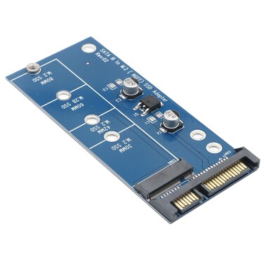 JIUWU M2 NGFF SSD to AD905A SATA III 3 Adapter with 5 Pin Connector Hard Disk Drive Converter Card