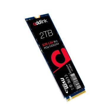 Addlink S70 Lite 2TB Ultra Durability Gaming SSD Maximum Speed 3500 MBs Internal Solid State Hard Drive  M2 2280 PCIe 30 NVMe Gen3X4 3D NAND SSD ad2TBS70M2P