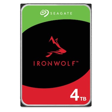 Seagate IronWolf 4TB NAS Internal Hard Drive CMR 35 Inch SATA 6GBs 5400 RPM 256MB Cache for RAID Network Attached Storage ST4000VN006