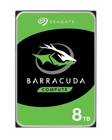 Seagate BarraCuda 8 TB Internal Hard Drive SATA 6 Gbits 35 5400 RPM 256 MB Cache for Desktop PC ST8000DM004