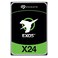 Seagate Exos X24 24 TB Enterprise Internal Hard Drive HDD  12 GBs SAS 7200 RPM 25M MTBF ST24000NM002H