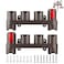 PULINKAI Docking Station Accessory Holder Attachments Organizer for Dyson V15 V7 V8 V10 V11 SV10 SV11 Vacuum Cleaner 2 Pack 10 Storage Adapters