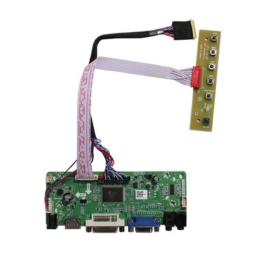 VSDISPLAY HDMI VGA DVI Audio LCD Controller Board Kit for ltm184hl01 c01 1920x1080 156 173 inch panel screen B156HW01 V0 V4 V7 B156HW02 LP156WF1 N156HGE LP173WF1 N173HGE HSD173UHW1 B173HW01