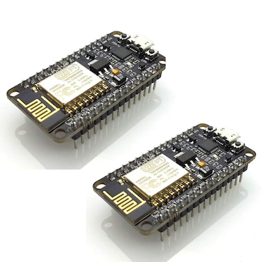 HiLetgo 2pcs ESP8266 NodeMCU LUA CP2102 ESP12E Internet WiFi Development Board Open Source Serial Wireless Module Works Great with Arduino IDEMicropython Pack of 2PCS
