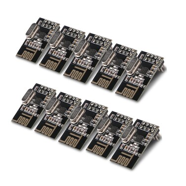 Makerfire Makerfire 10pcs Arduino NRF24L01 24GHz Wireless RF Transceiver Module New