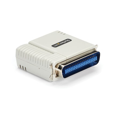 StarTechcom Ethernet to Parallel Network Print Server 10100Mbps LAN WebUI Centronics Ethernet Printer Server Adapter