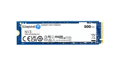 Kingston NV3 NVMe PCIe 40 Internal SSD 500GB M2 2280SNV3S500G