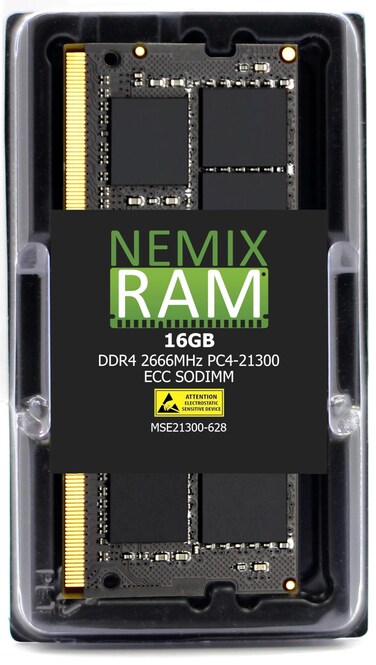 NEMIX RAM 16GB DDR4 ECC Unbuffered SODIMM D4ES0116G Synology Rackstation RS822RP RS822 Diskstation DS1823xs DS923 DS723 DS3622xs DS2422 DS1522 Compatible
