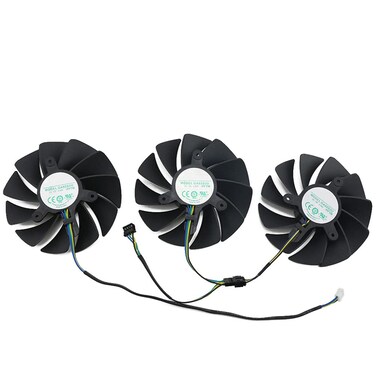 NNL GA92S2U 4PIN GPU RTX3080 RTX3090 Cooling Fan for ZOTAC GeForce RTX 3070 Ti 3080 3090 Trinity OC Graphic Video Card Fans 3PCS