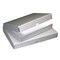 Lineco 11x14 Clamshell Folio Storage Box 175 Deep Metal Edge Metallic Removable Lid Color Silver
