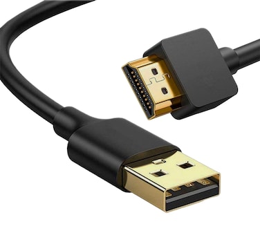 Bukeer USB to HDMI Cable 66FT USB to HDMI Adapter for Monitor USB 30 Male to HDMI Male Adapter for TVDVD PlayerProjector