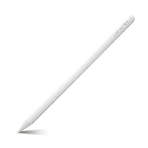 Adonit SE 2 Stylus Magnetic Attachment Tilt Sensitivity Palm Rejection Long Battery Life USBC Charging Lighweight and Easy to Use Made for Most iPads incl 2024 Models  White