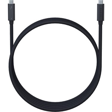 Razer Thunderbolt 4 Cable 08m  25ft Up to 40 Gigabits Per Second  Up to 8K Resolutions  Up to 100W Charging  Compatible with Windows PCMacThunderbolt 3 Devices  Black