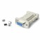 StarTechcom NM9FF DB9 RS232 Serial Null Modem Adapter FF Null Modem Adapter DB9 F to DB9 F White