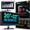 VINTEZ Universal Acrylic 20 202 215 216 22 Inch Computer Privacy Screen Filter for Widescreen Computer Monitors  194 x 126492 x 319mm  Monitor Frame Hanging type