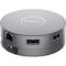 Dell DA310 USBC Mobile Adapter 7in1 Type C Laptop Compatible  Dock and Adapter  Gray