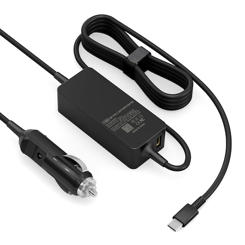 YURCIPWE 100W Car Charger Laptop Car Charger Compatible with Dell LatitudeDell PrecisionDell XPS MacBook ProAir HP SpectreElitebook Samsung Asus Zenboo DC Adapter