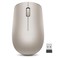 Lenovo 530 Wireless Mouse with Battery 24GHz Nano USB 1200 DPI Optical Sensor Ergonomic for Left or Right Hand Lightweight GY50Z18988 Almond