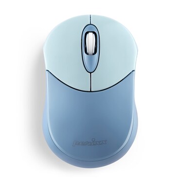 perixx PERIMICE802BL Wireless Bluetooth Mouse  Portable Design  Compatible with Windows iOS and Android PC Laptop Tablet and Smartphone  Blue