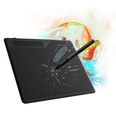 GAOMON S620 Drawing Tablet 65 x 4 Inch Graphics Tablet with 8192 Passive Pen 4 Customizable ExpressKeys for Digital Drawing  OSU  Online Teachingfor Mac Windows Android OS