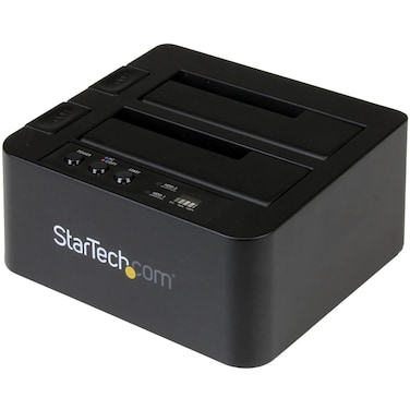 StarTechcom Standalone Hard Drive Duplicator Dual Bay HDDSSD ClonerCopier USB 31 10Gbps to SATA III HDDSSD Docking Station Hard Disk Duplicator Dock Hard Drive Cloner SDOCK2U313R