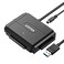 Unitek SATAIDE to USB 30 AdapterHard Drive External Cable Converter for Universal 2535 IDE SATA HDD525 DVD Optical DriveOne Touch Backup Function Included 12V2A Power Adapter
