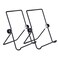 MOACC POPSOUQ Tablet Holder Stand Universal MultiAngle NonSlip Adjustable Holder Cradle Compatible for 9101 inch Tablet PC Pad 2 Pack