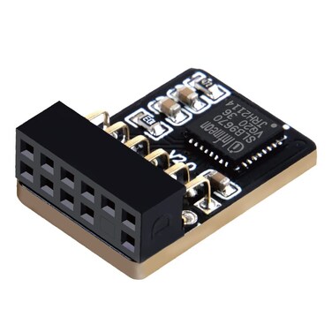 NewHail TPM20 Module TPM SPI 12Pin Module with infineon SLB 9670 for Gigabyte Motherboard