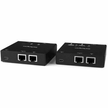 StarTechcom HDMI ber Cat6 Extender mit 4 Port USB HDMI over Cat5 oder Cat 6 1080p 50m