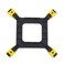 GENNEL Adjustable Motherboard Backplate CPU Heatsink Mounting Base Radiator Holder Backplate for Intel LGA 775 1150 1155 1156 1200 1366 1700