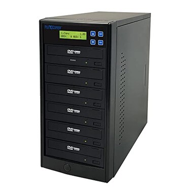 PlexCopier 24X SATA 1 to 5 CD DVD duplicator Writer Copier Tower 5 Target