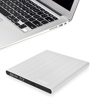 SEA TECH 4000GB Aluminum External USB BluRay Writer Super Drive for Apple MacBook Air Pro iMac