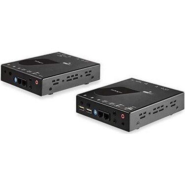 StarTechcom HDMI KVM Extender over IP  4K 30Hz HDMI 20  USB over IP LAN or CAT5eCAT6 Ethernet 100m330ft  Remote KVM SwitchConsole TransmitterReceiver Extender Kit SV565HDIP