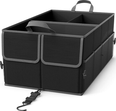EPAuto 3Compartment Cargo Trunk Storage Organizer