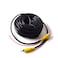 EKYLIN 15M 50FT Backup Camera Monitor RCA Phono Video Extension Cable for Truck RV Trailer Car Rear View Parking System with Detection Wire Automatic Reverse Trigger