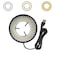 Upwtkim Light Microscope LED Ring Illuminator USB Adjustable LED Ring Light for Industry Monocular Binocular Trinocular Stereo Microscope  Camera CW WW 96 LED