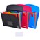 CASAON 7Pocket Expanding File 3pcs Plastic Expandable File Folder  BlackBlueRed