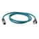 HangTon Connect Industrial Ethernet M12 4 Pin DCode RJ45 Shielded Cable Profinet Network Rail CCTV Control LED Power Sensor 1m