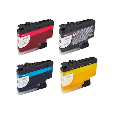 Brother Genuine Sublimation Ink Cartridge Color 4Pack Black Cyan Magenta  Yellow SP01