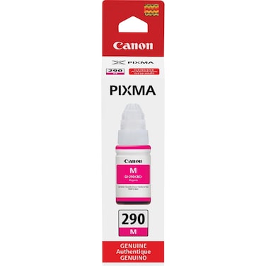CanonInk 1597C001 Canon PIXMA GI290 Magenta Ink Bottle Compatible to PIXMA G4200 PIXMA G3200 PIXMA G2200 PIXMA G1200 and G4210 Printers 1 Size