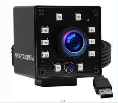 100fps Night Vision USB Camera 127 CMOS OV2710 Web Cam Full HD 1080P USB with Camera Mini Infrared USB20 Webcam with IR Cut and 10pcs Led BoardWebcamera with 36mm Lens for Android Windows Linux