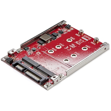 StarTechcom M2 to SATA Adapter  Dual Slot  for 25in Drive Bay  RAID  M2 SSD  M2 Adapter  M2 SSD Adapter S322M225R