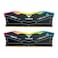 TEAMGROUP TForce Delta RGB DDR5 Ram 32GB 2x16GB 6000MHz PC548000 CL38 Intel XMP 30  AMD Expo Compatible Desktop Memory Module Ram Black FF3D532G6000HC38ADC01
