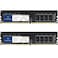 Timetec 32GB KIT2x16GB DDR4 2400MHz PC419200 NonECC Unbuffered 12V CL17 2Rx8 Dual Rank 288 Pin UDIMM Desktop PC Computer Memory RAM Module Upgrade 32GB KIT2x16GB