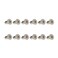 WEIMEI 12pcs Bottom Cover Screws for Dell XPS 13 9350 9360 XPS 15 9550 9560 9570 M5510 Silver