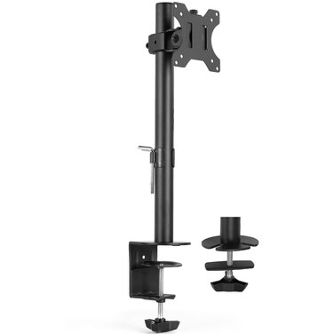 VIVO Single 13 to 38 inch LCD Monitor Heavy Duty Desk Mount Stand Holds 1 Standard to Ultrawide Screen up to 38 inches STANDV001C